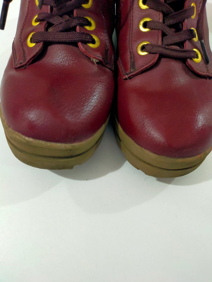 37 numara kadın bordo bot - Görsel 3