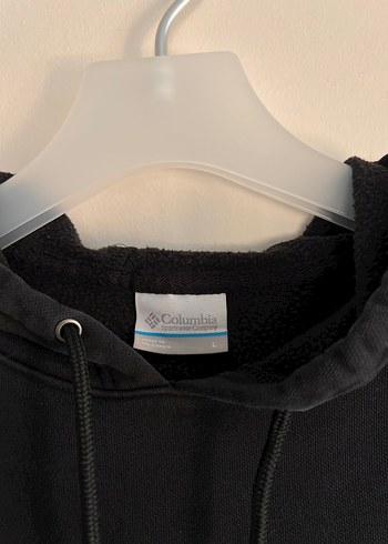 l Beden Columbia Siyah Kapüşonlu Fermuarlı Sweatshirt