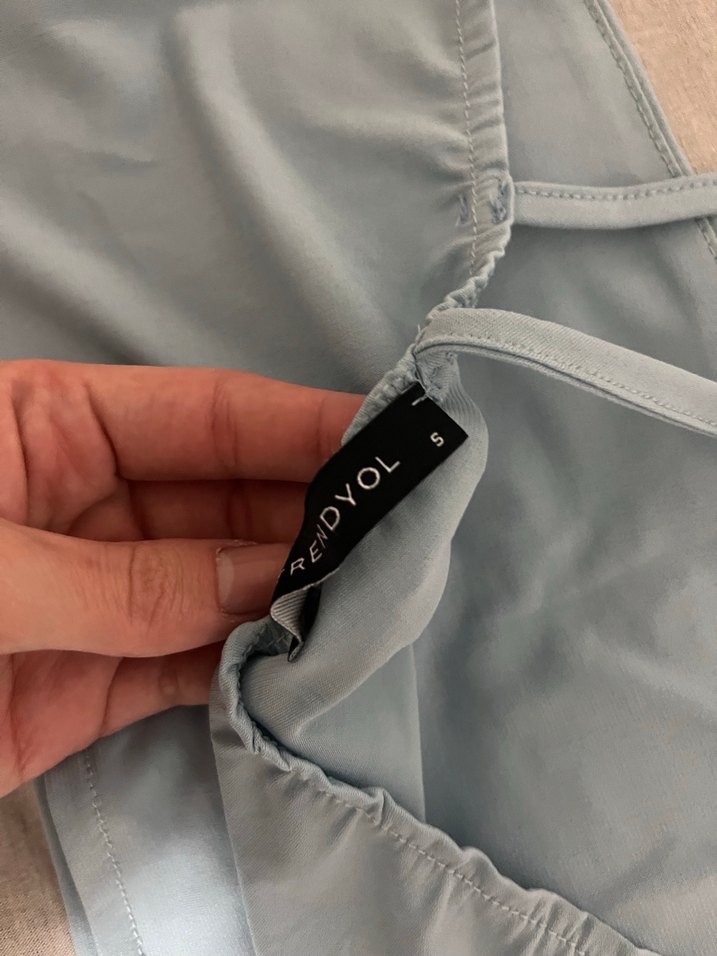 Mavi Atletik Midi Sütyen - Görsel 3