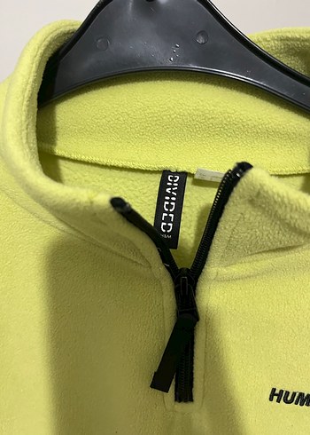 Fıstık Yeşili Fermuarlı Kadın Sweatshirt - Görsel 2