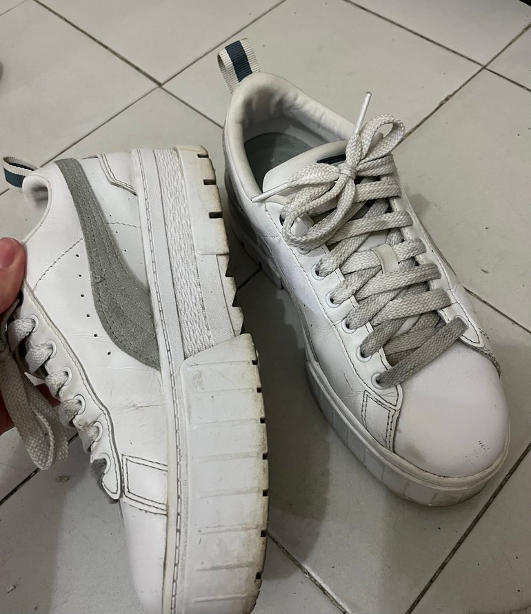 Puma Beyaz Platform Spor Ayakkabı - Görsel 4