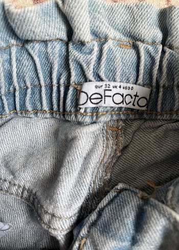 Açık Mavi Kadın Baggy Jean - Görsel 3