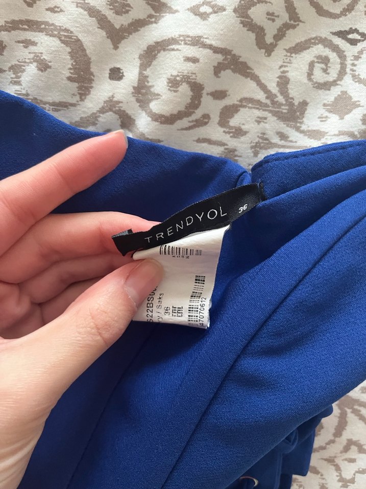 Mavi Straplez Kadın Bustiyer - Görsel 3