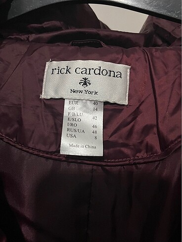 Diğer Rick cardona kadın şişme mont