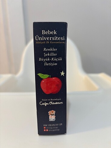 Beden beyaz Renk Bebek üniversitesi- sincap yayınları 1-2-3-4