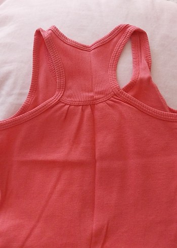 Pembe Kız Çocuk Atlet tisort - Görsel 5