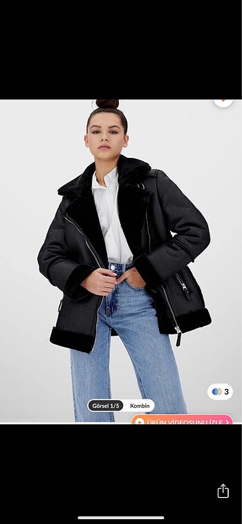 Stradivarius biker ceket