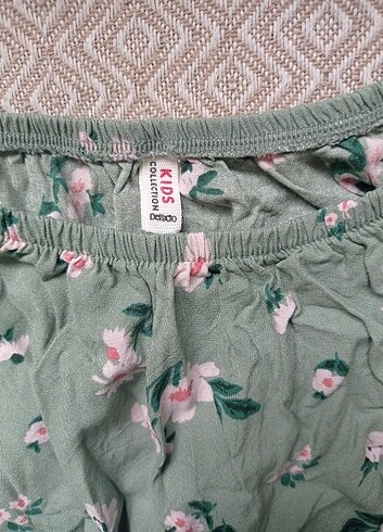 6 Yaş Beden DEFACTO kız çocuk crop bluz
