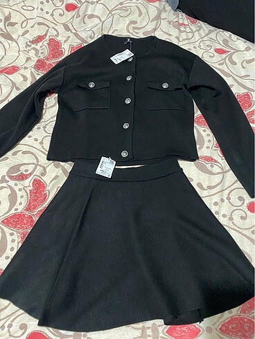 Takım triko etek