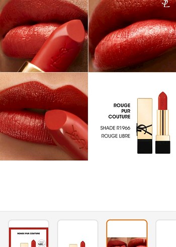 Parlak Kırmızı Ruj - ROUGE PUR COUTURE R1966