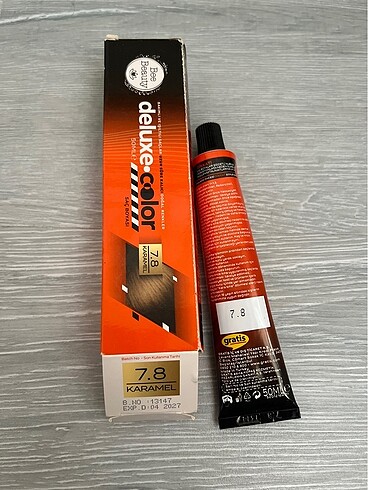 Beden Deluxe Color Saç Boyası - 50 ml Tüp (Tekli Satış)