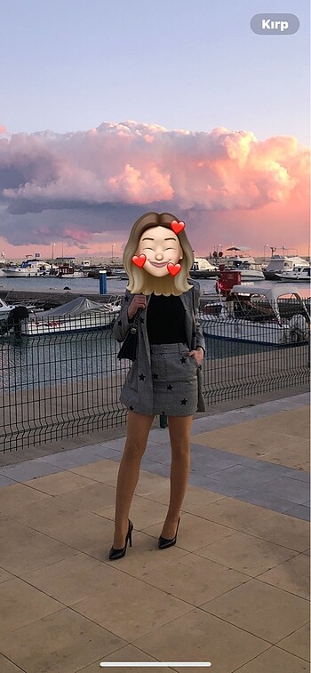 Twist Twist yıldız ???? etekli ceketli takım