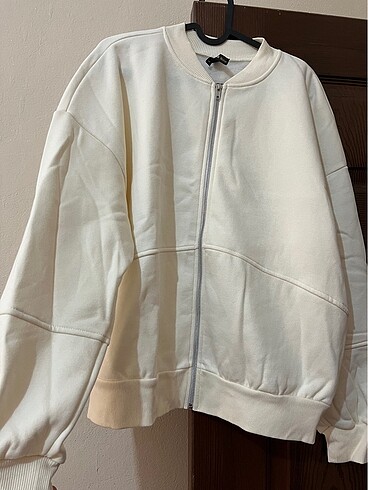 Defacto krem bomber ceket