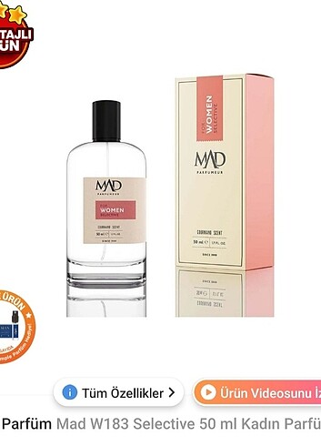 Sıfır Mad Parfum W183 