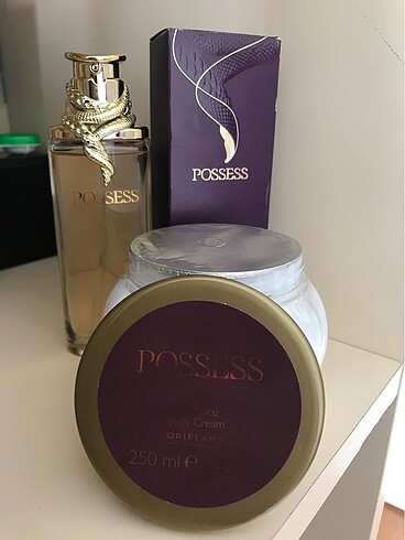 Oriflame possess parfüm krem set