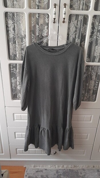 Zara Gri elbise