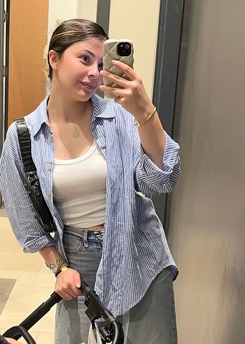 Zara Zara çizgili gömlek