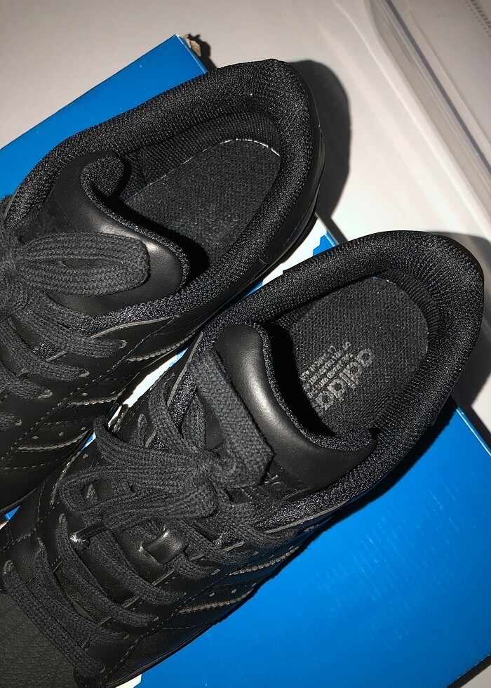 Siyah Adidas Superstar - Görsel 3
