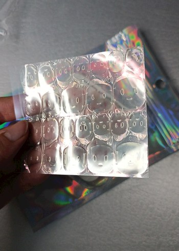 Renkli Kalpli Tırnak Süsü Seti - Görsel 5