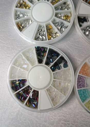 Çok Renkli Tırnak Süsleme Seti - Görsel 5