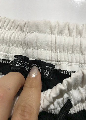 Siyah Rahat Kesim Kadın Kumaş Pantolon - Görsel 3