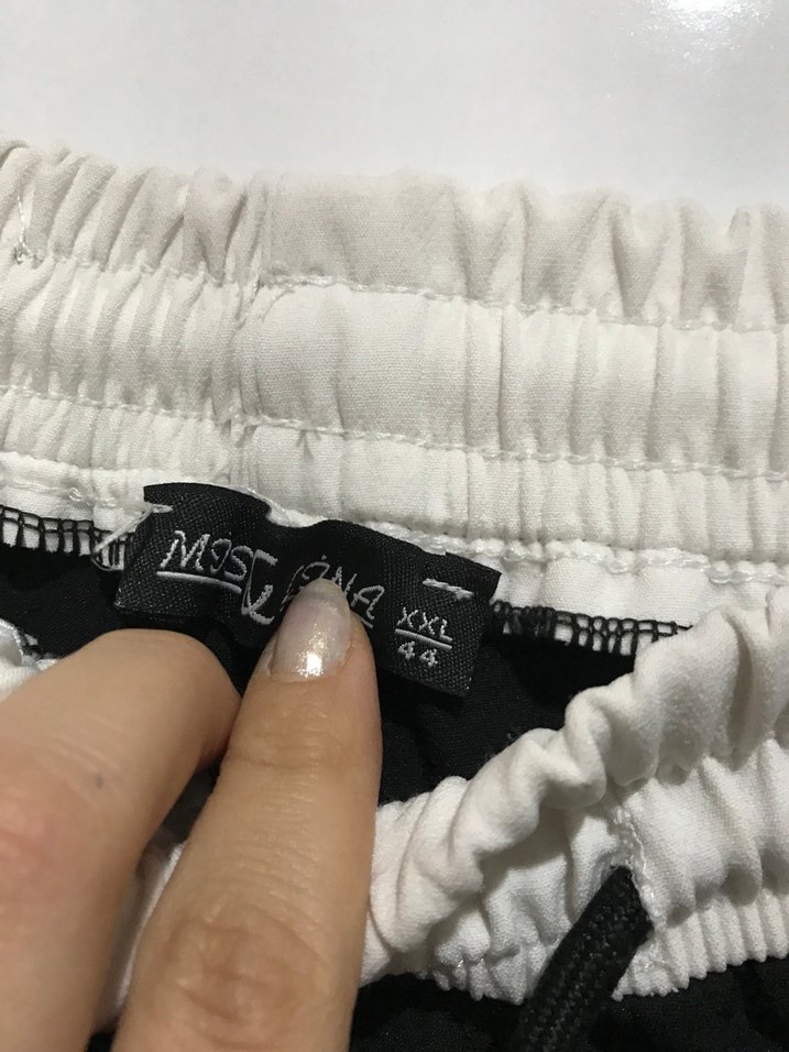 Siyah Rahat Kesim Kadın Kumaş Pantolon - Görsel 3