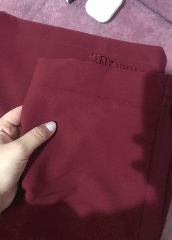 Beden bordo Renk Bordo Kadın Pntolon
