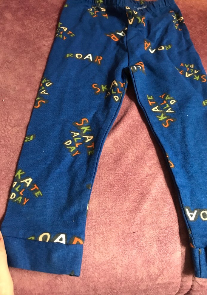 Renkli Bağcıklı Çocuk Eşofman Altı - Görsel 3