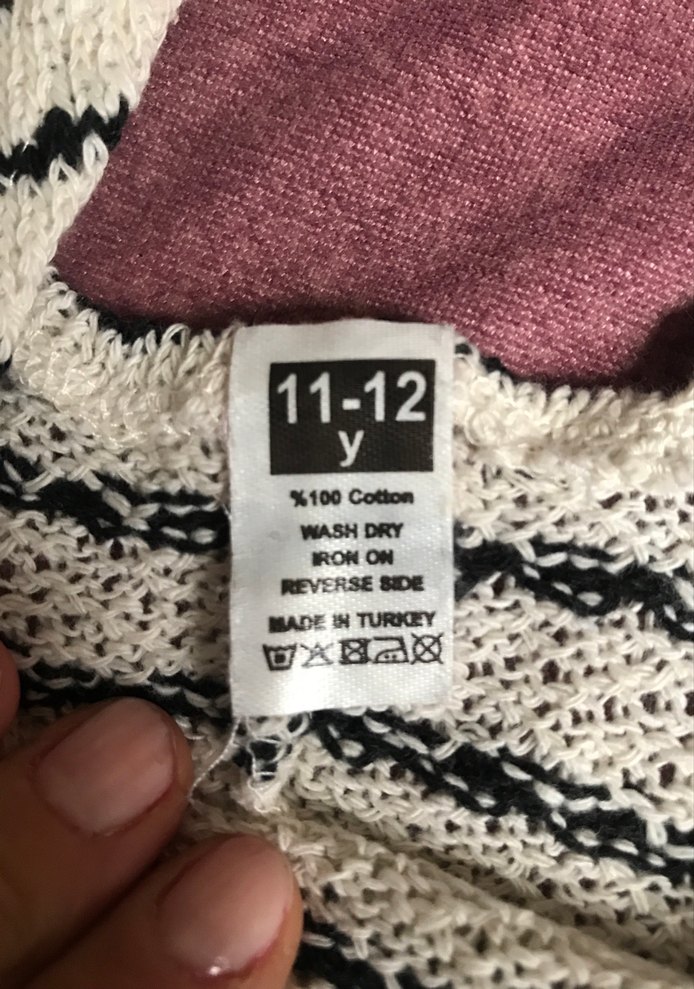 Zara Çizgili Bohem Örgü Kolsuz Kadın Süveter - Görsel 2