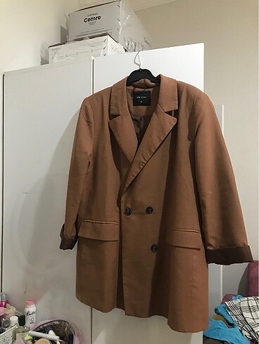 LC Waikiki Kahve tonu Balder ceket