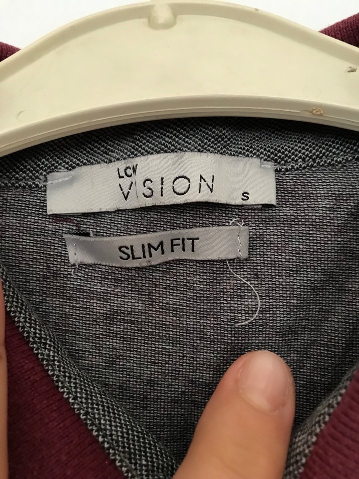 Erkek Bordo Polo Yaka Kısa Kollu Tişört - Görsel 5