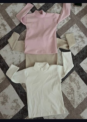 Beyaz Çocuk İçlik Üstü - Görsel 2