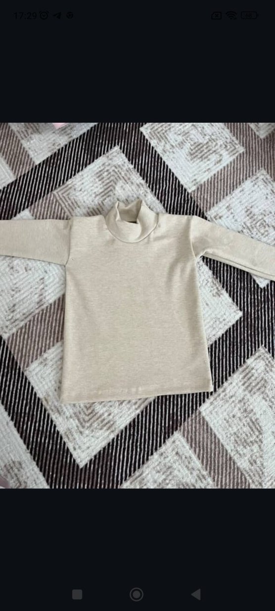 Beyaz Çocuk İçlik Üstü - Görsel 3