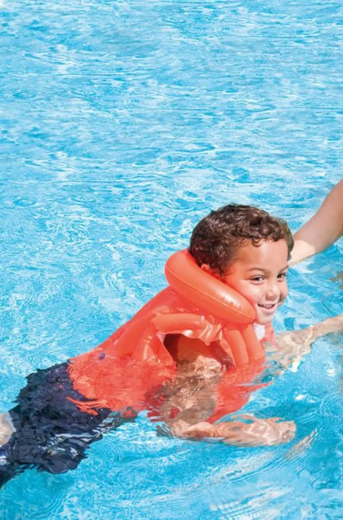 Çocuklar için Renkli Mavi Şişme Havuz Seti - Görsel 5