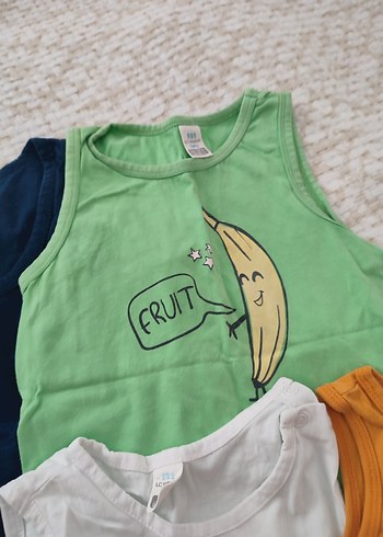 Çocuk Baskılı Atletler Çok Renkli - Görsel 5