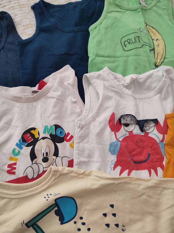 Çocuk Baskılı Atletler Çok Renkli - Görsel 3