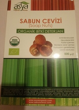İki adet Organik Bitki deterjanı. Ürünün birisi hiç kullanılmamı