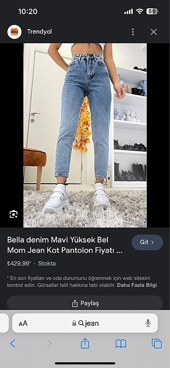 Jean pantolon