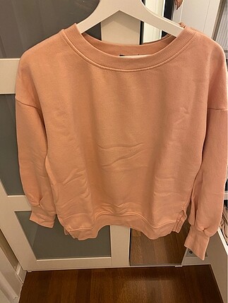 Pembe bershka sweatshirt