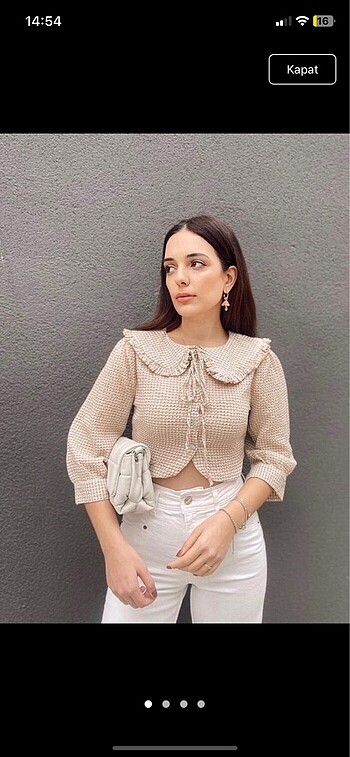 Zara model gömlek