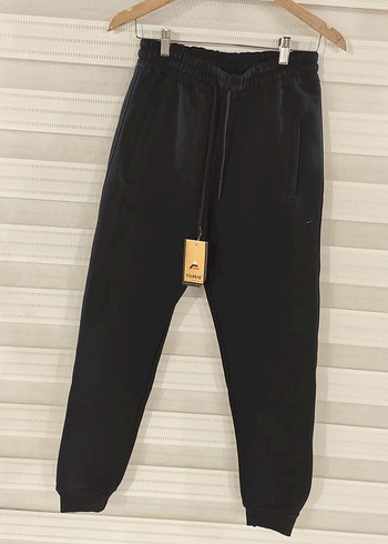 L beden Erkek lacivert Rahat Kesim Eşofman Altı - Görsel 3