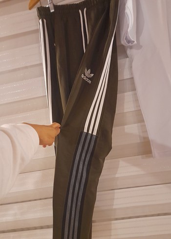 l beden haki renk alt takım olarakta  Rahat Kesim Eşofman Altı - Görsel 7