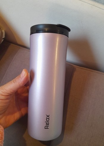 relax marka lira rengi sıcak soğuk tutan termos - Görsel 5