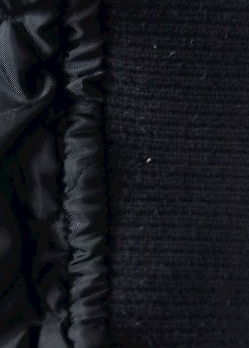 Siyah Deri Biker Ceket - Görsel 6