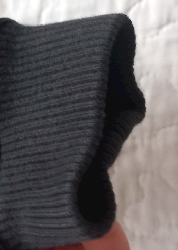 Siyah Deri Biker Ceket - Görsel 5