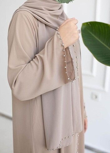 Taşlı abaya