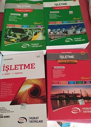 İşletme 3 4 sınıf kitapları 