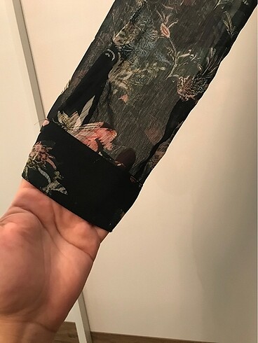 Zara şifon gömlek - Görsel 3