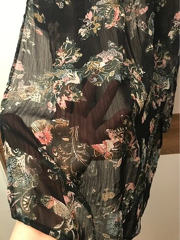 Zara şifon gömlek - Görsel 5