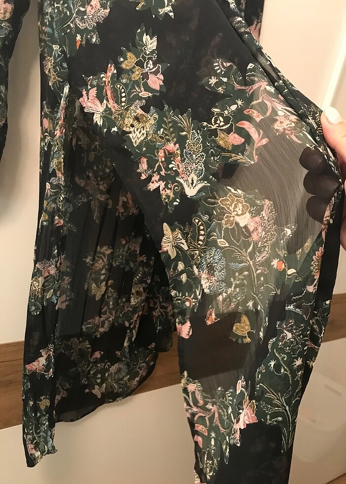 Zara şifon gömlek - Görsel 2